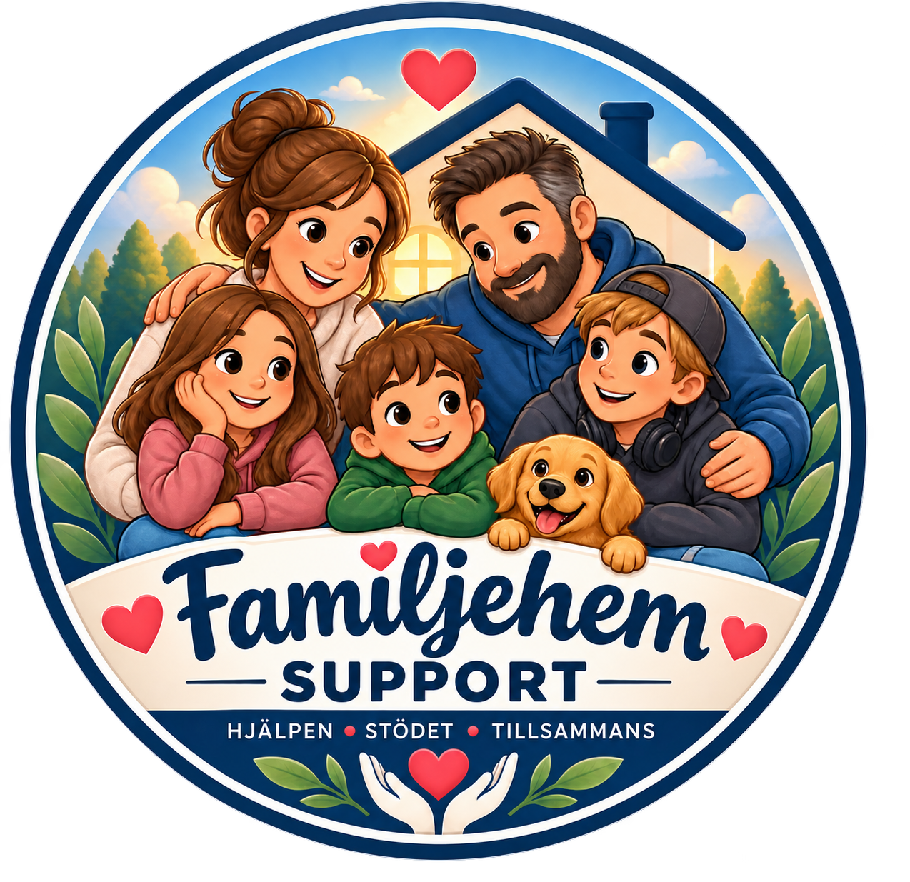 Familjehem Supports logotyp